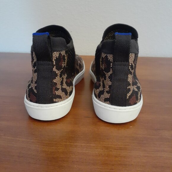 Rothy's Cheetah Print High Top Sneakers - Picture 8 of 15